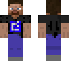 fully textured developer steve (blue varieation)