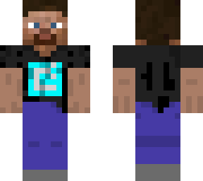 fully textured developer steve (teal varieation)