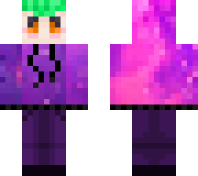 galaxy hoodie girl ^-^