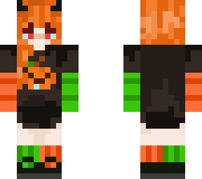 halloween skin (pumpkin theme)