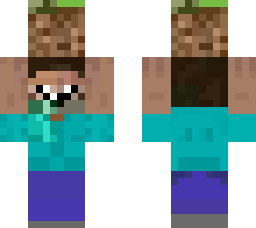 i found a grass block