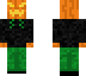 jack o'lantern skin