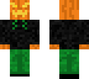 jack o'lantern skin