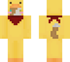 lil' kitty cat, but its in a duck onesie :ddd