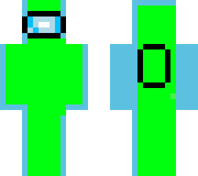 my 1st skin (glitched among us skin  edited)