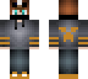 my final version of my youtube skin @thegoldenguniea check out my twitter >:3