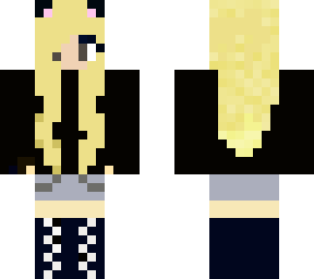 panda girl rubia