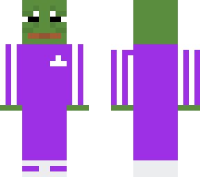 pepe the frog adidas purple