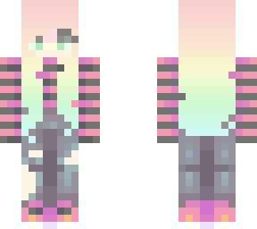 r a i n b o w s // remake of my first skin//