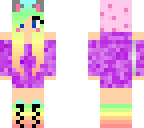 rainbow girl