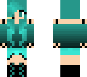 remake of teal girl