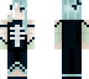 skull mask girl