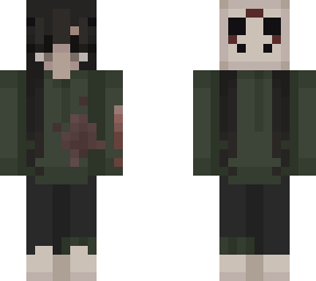 the man behind the mask (female)