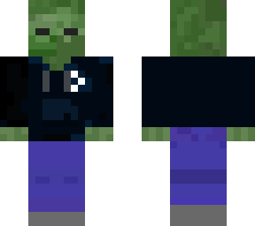 zombie skin (with pma jacksepticeye hoodie)