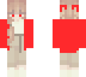 a red girl