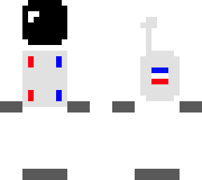 astronaut with guy inside