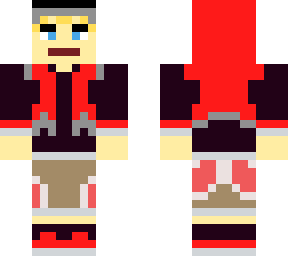 blocky shulk (hooded)