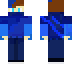 blue sweater