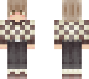 checkered sweater