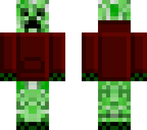 creeper with hoodie