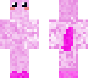 cute pink axolotl
