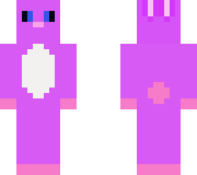 cute purple bunny