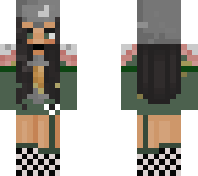 green girl but now she's a knight?!
