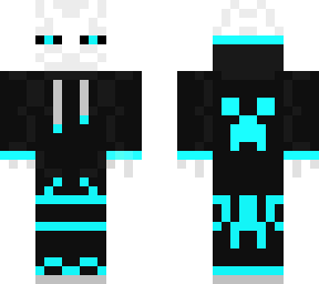 heavenman (anti enderman) in hoodie