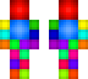 multi colour mess