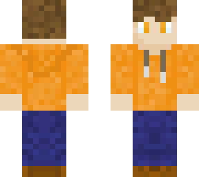 orange hoodie boy