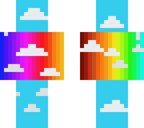 rainbow sky
