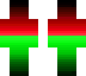 red+green shaded man