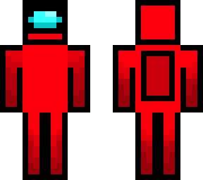 red guy from among us