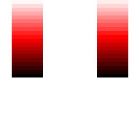 red shaded person