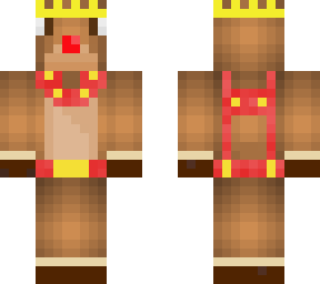 rudolph with crown