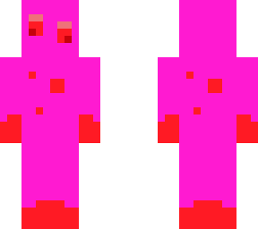 some pink and red dude