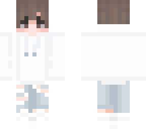 white hoodie