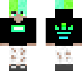 6ix9ine style tryhard skin (blue and green)