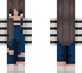 aesthetic girl in overalls <3 (edited original creator in descriptions