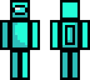 among us cyan