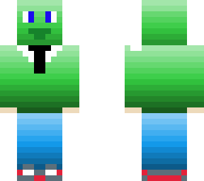 boy with green masky