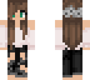 brown hair edit girl