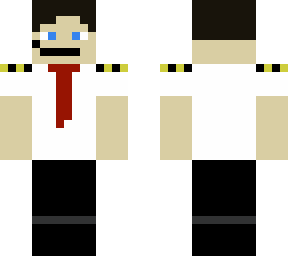 captain (red tie)