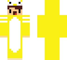 cute yellow penguin boy