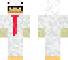 duck man with tie