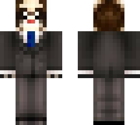 ferret in a suit