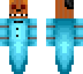 ghost freddy (with pumpkin on his head)