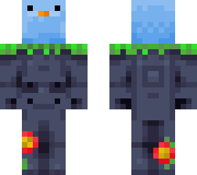 golem and bird