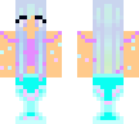 mermaid (using efkmoon's hair base read description)