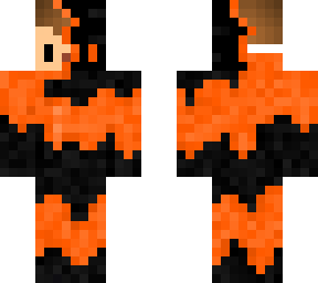 orange full body corruption boy
